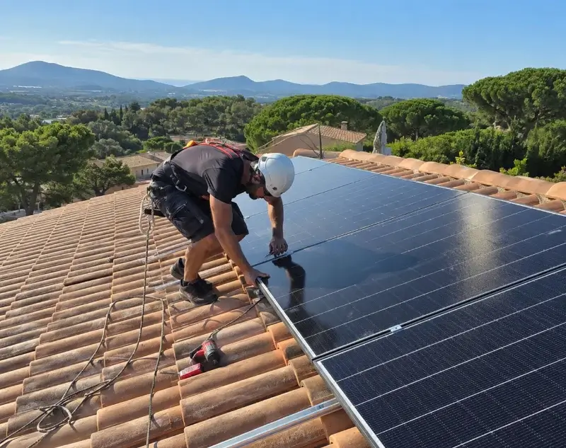 Installateur panneaux solaires Mouscardès — pose photovoltaïque sur toiture