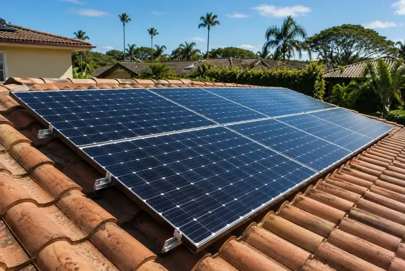 Installation de panneaux solaires à Mouscardès